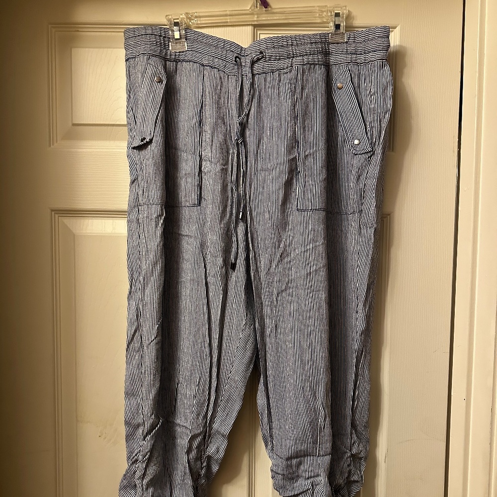 Blue Earth || Bundle of Two (2) Pairs of Pants || Size XL || 100% Rayon